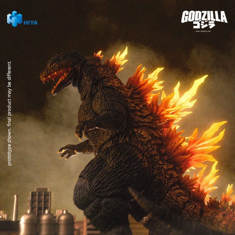 Godzilla (2000): Godzilla Heat Ray: Millennium 1999: Exquisite Basic: Action Figure - Hiya Toys Action Figure