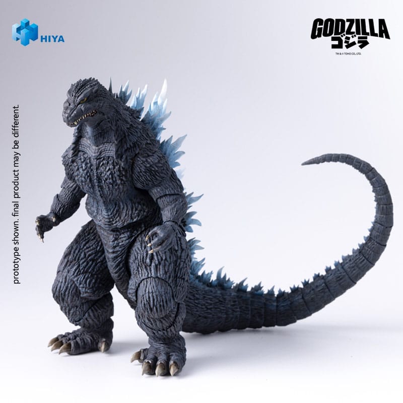 Godzilla Against Mechagodzilla (2002): Heat Ray Godzilla: Exquisite Basic: Action Figure - Hiya Toys Action Figure