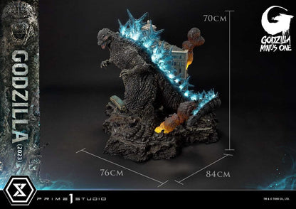 Godzilla Minus One Diorama Masterline Series Godzilla 2023 Bonus Version 70 cm - Prime 1 Studio Dioramas