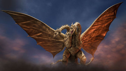 Godzilla S.H. Monster Arts Action Figure King Ghidora 1972 25 cm - Bandai Tamashii Nations Action Figures