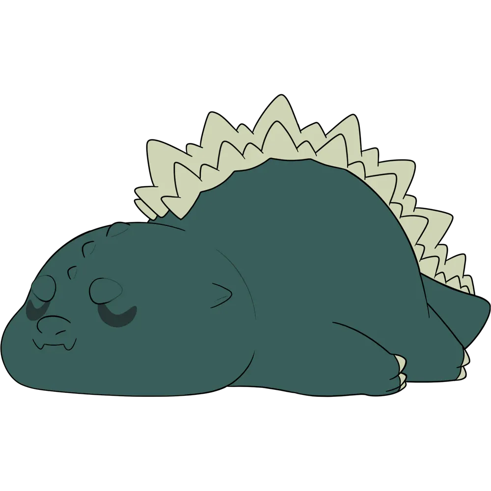 Godzilla: Sleepy Godzilla Night Light: Vinyl Figure - YouTooz Vinyl Figure