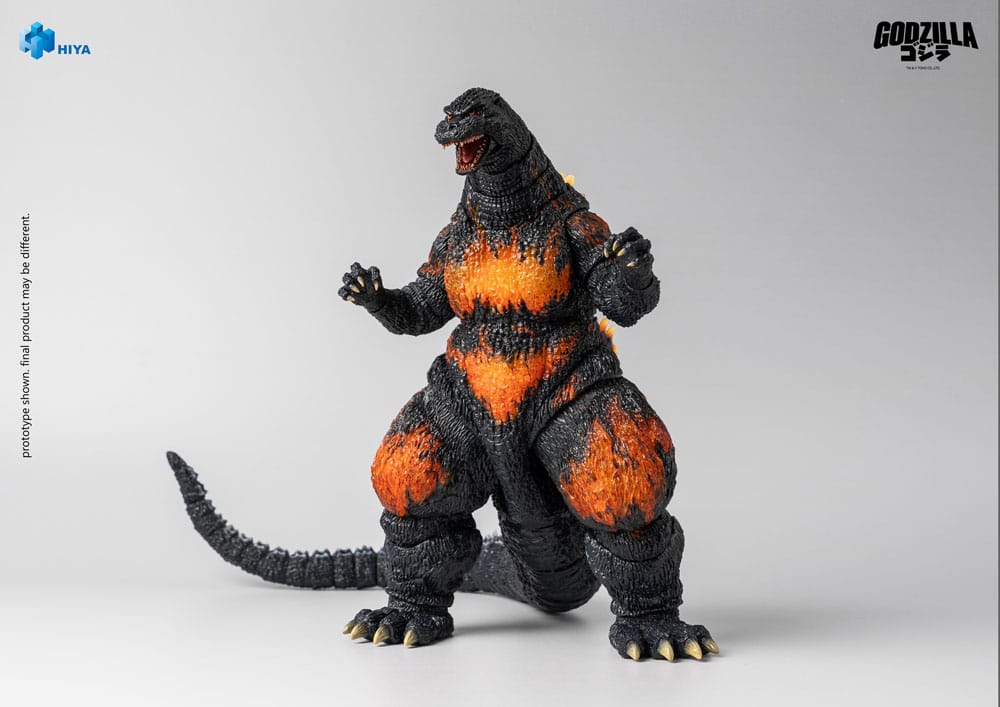 Godzilla vs. Destoroyah 1995 Exquisite Basic Action Figure Burning Godzilla 18 cm - Hiya Toys Action Figures