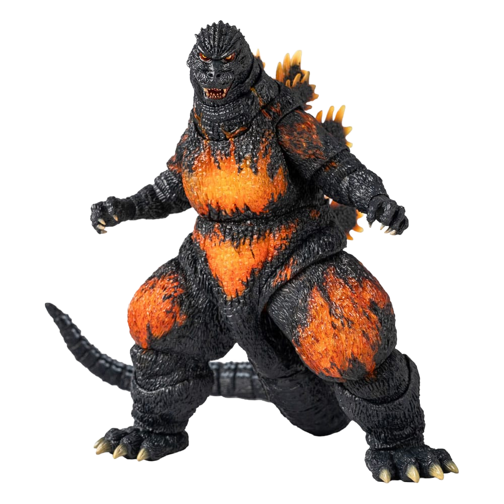 Godzilla vs. Destoroyah 1995 Exquisite Basic Action Figure Burning Godzilla 18 cm - Hiya Toys Action Figures