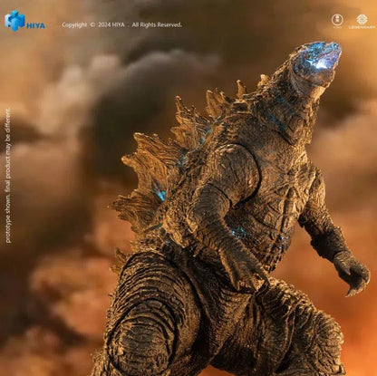 Godzilla vs. Kong 2001: Heat Ray Godzilla: Exquisite Basic+: Action Figure 18 cm - Hiya Toys Action Figure