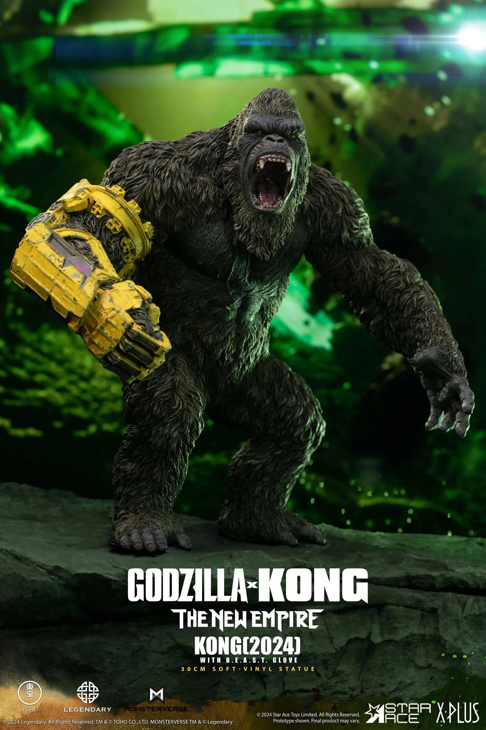 Godzilla x Kong: The New Empire: Kong: B.E.A.S.T Glove Version: Vinyl Statue Star Ace