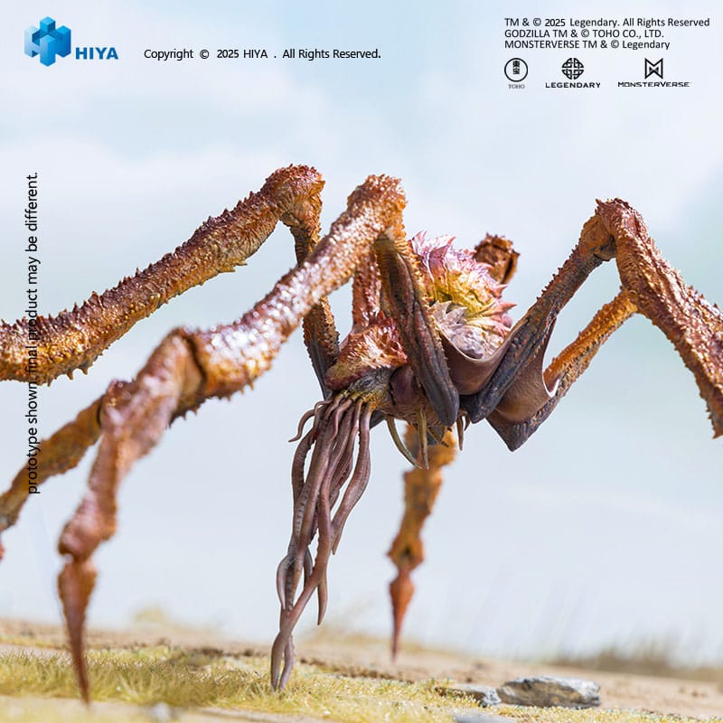 Godzilla x Kong: The New Empire: Scylla: Exquisite Basic: Action Figure - Hiya Toys Action Figure