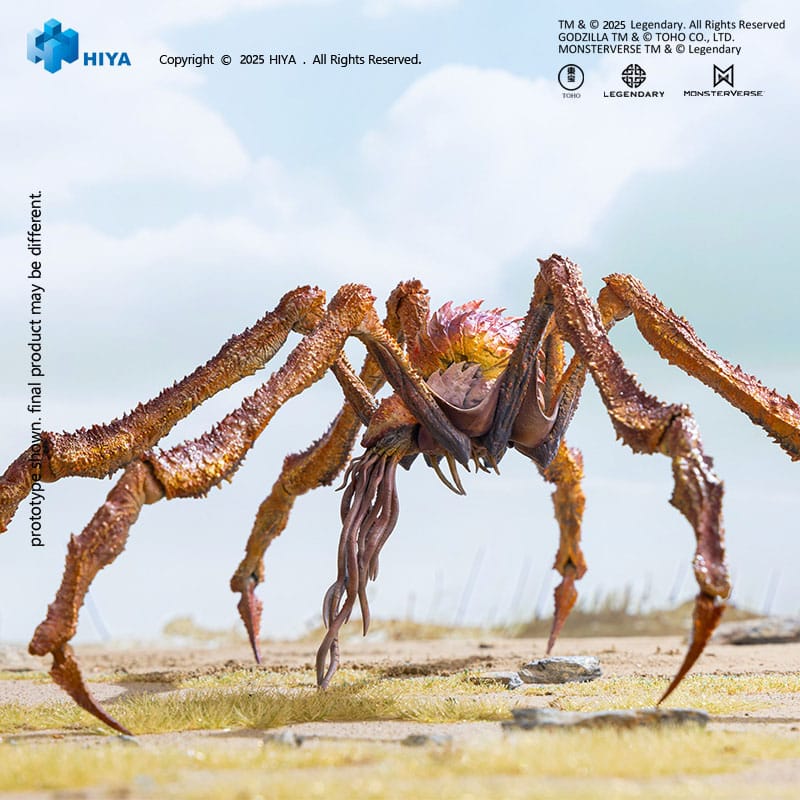 Godzilla x Kong: The New Empire: Scylla: Exquisite Basic: Action Figure - Hiya Toys Action Figure