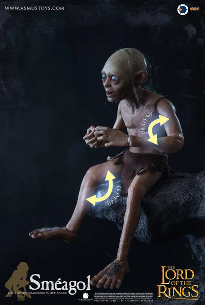 Gollum and Sméagol: Double Pack: Lord Of The Rings: Luxury Edition: Asmus: LOTR30LUX - Asmus Toys Action Figure