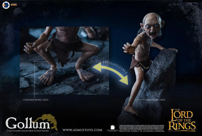Gollum and Sméagol: Double Pack: Lord Of The Rings: Luxury Edition: Asmus: LOTR30LUX - Asmus Toys Action Figure