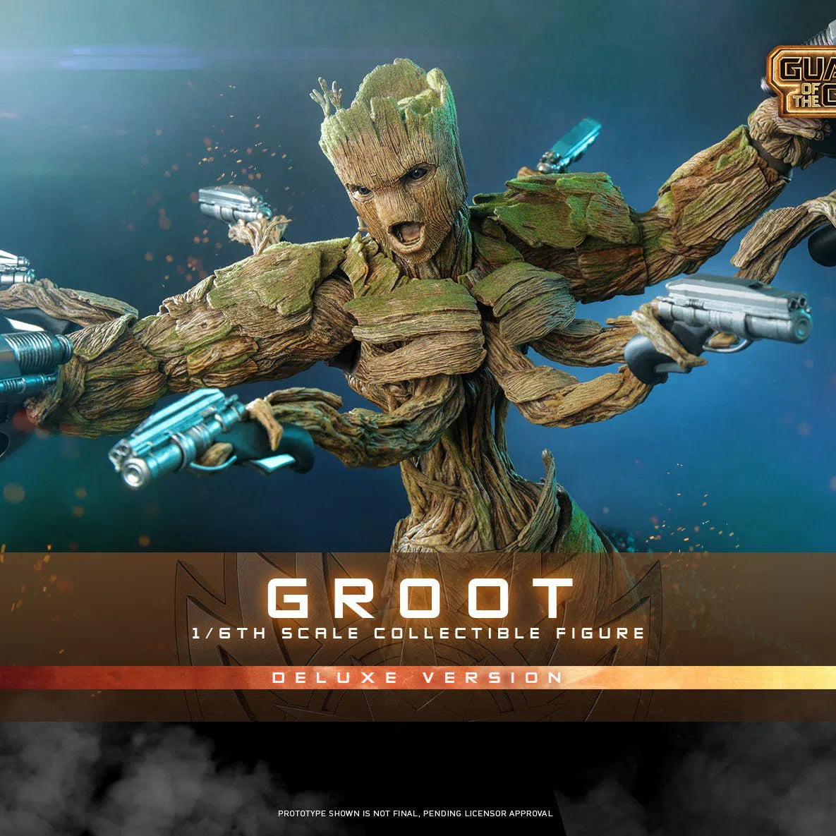 Groot: Deluxe: Guardians Of The Galaxy Vol.3: Marvel Hot Toys