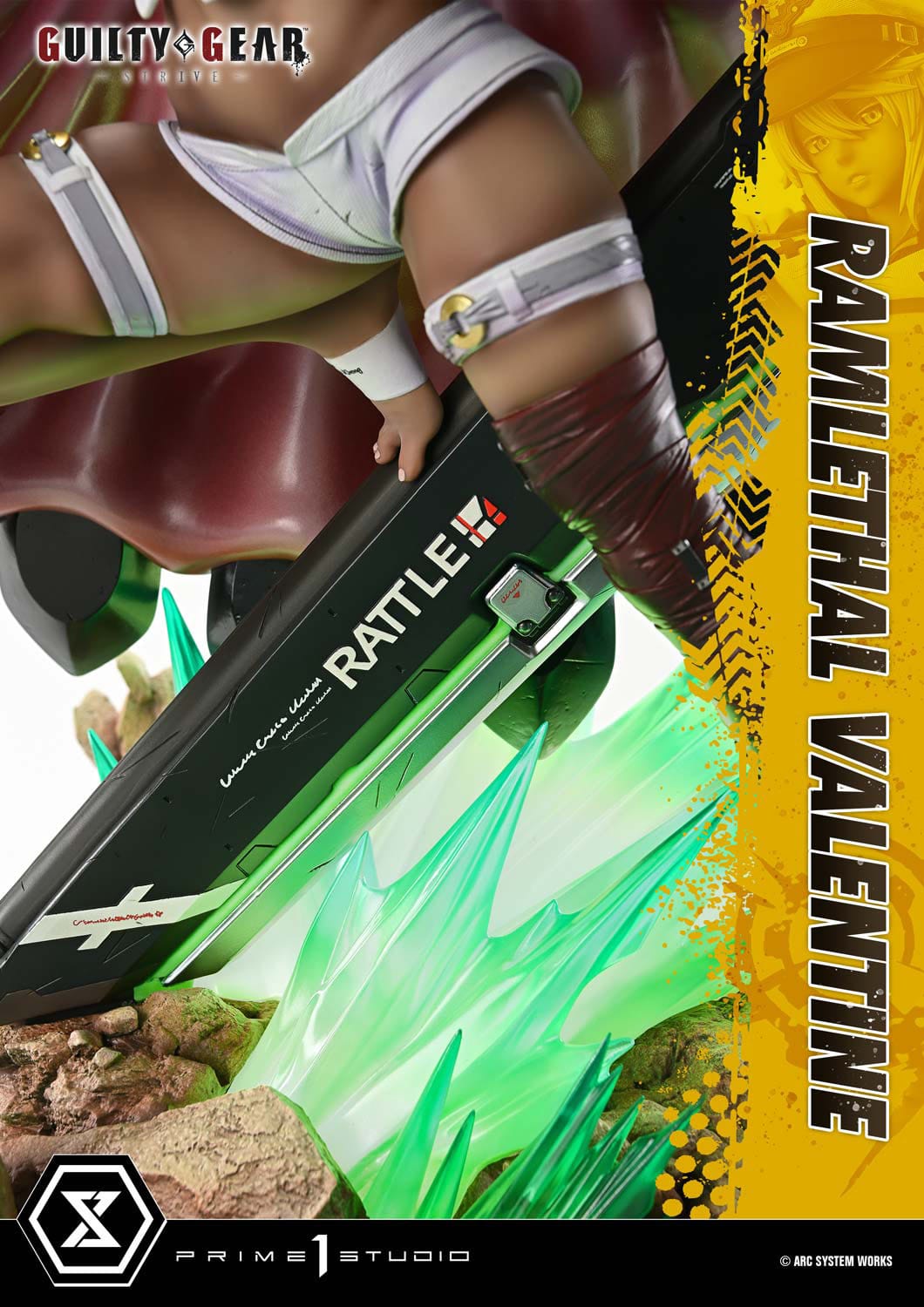 Guilty Gear: Strive: Ramlethal Valentine (Bonus Ver.): Ultimate Premium Masterline 1/4 Scale Limited Edition Statue - Prime 1 Studio Statues