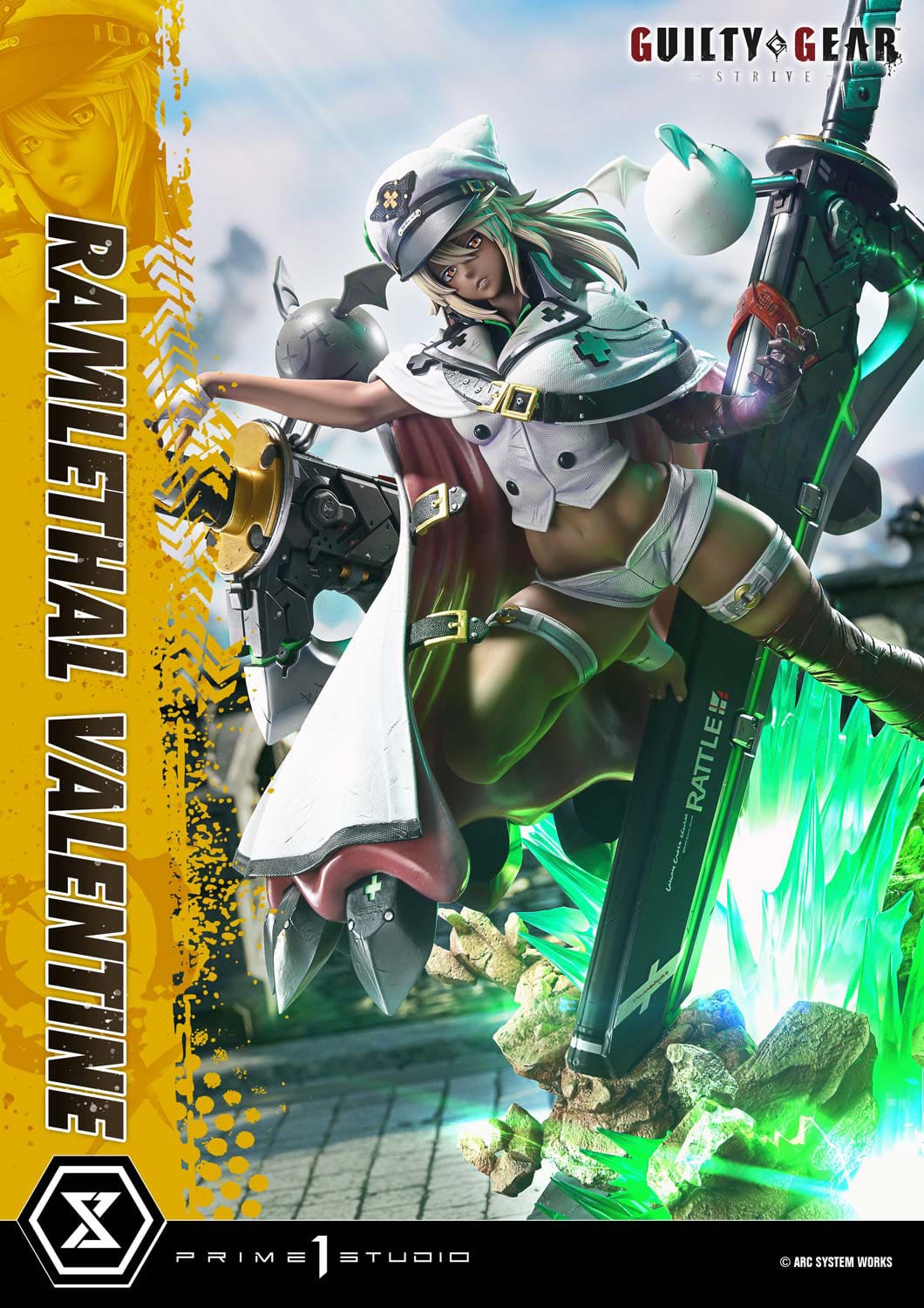 Guilty Gear: Strive: Ramlethal Valentine (Bonus Ver.): Ultimate Premium Masterline 1/4 Scale Limited Edition Statue - Prime 1 Studio Statues