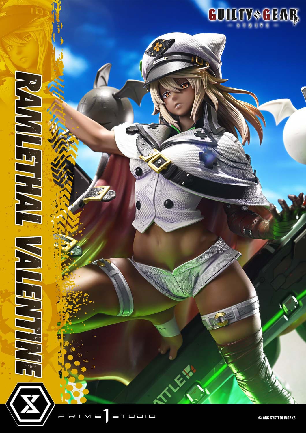 Guilty Gear: Strive: Ramlethal Valentine (Bonus Ver.): Ultimate Premium Masterline 1/4 Scale Limited Edition Statue - Prime 1 Studio Statues