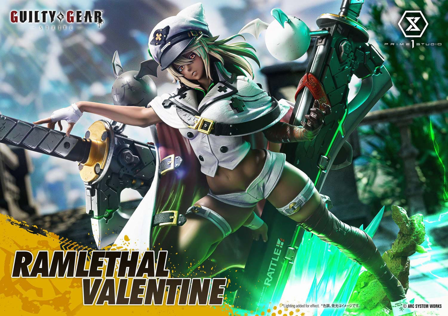 Guilty Gear: Strive: Ramlethal Valentine (Bonus Ver.): Ultimate Premium Masterline 1/4 Scale Limited Edition Statue - Prime 1 Studio Statues