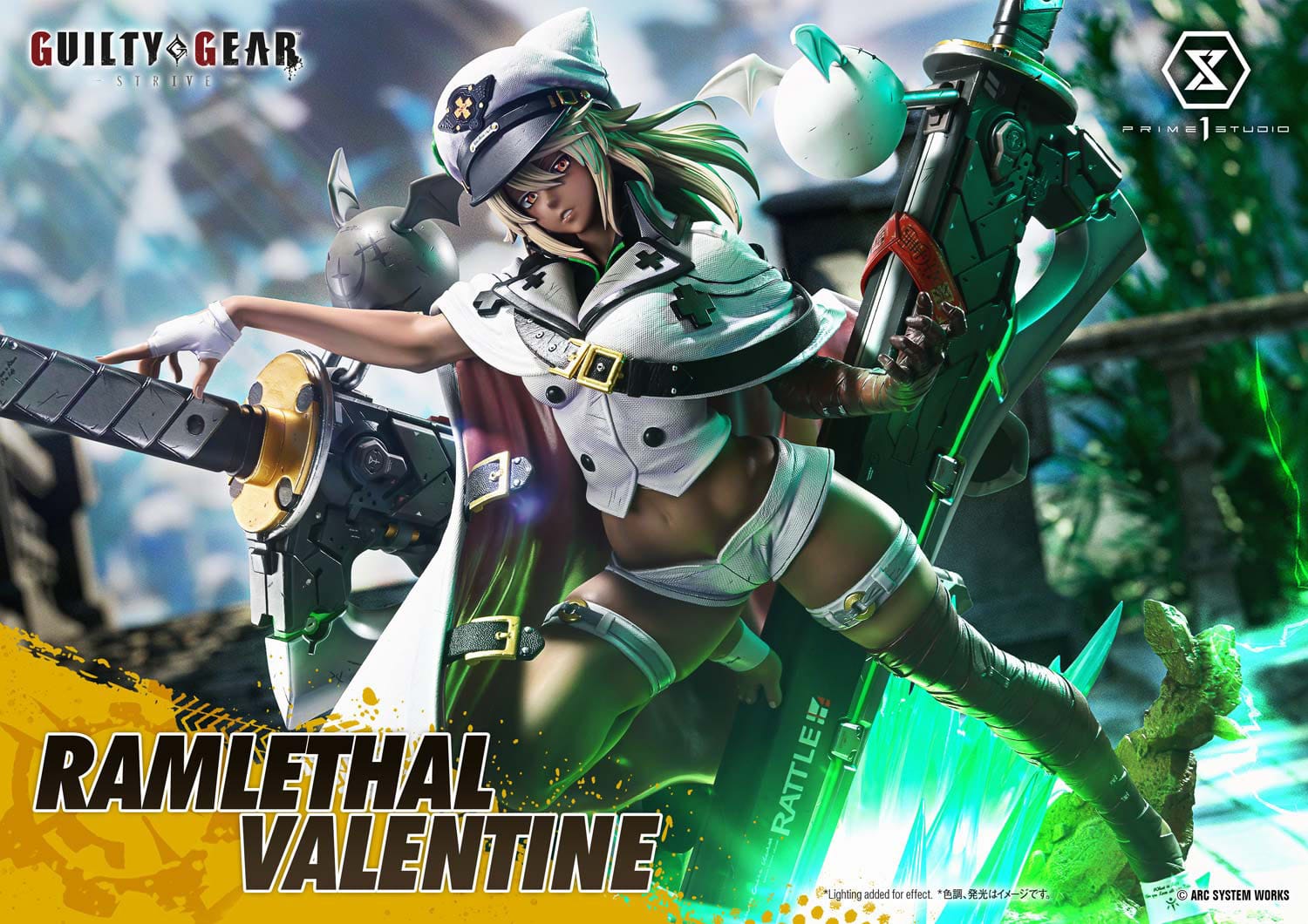 Guilty Gear: Strive: Ramlethal Valentine (Bonus Ver.): Ultimate Premium Masterline 1/4 Scale Limited Edition Statue - Prime 1 Studio Statues