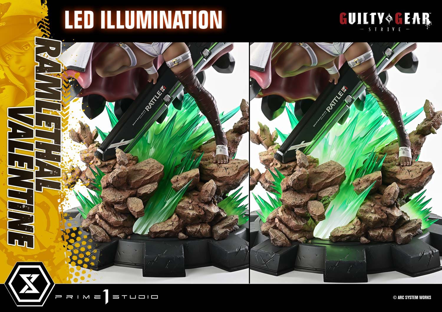 Guilty Gear: Strive: Ramlethal Valentine (Bonus Ver.): Ultimate Premium Masterline 1/4 Scale Limited Edition Statue - Prime 1 Studio Statues