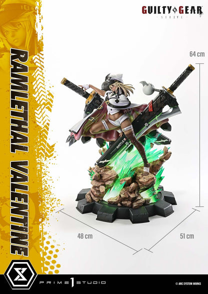 Guilty Gear: Strive: Ramlethal Valentine (Bonus Ver.): Ultimate Premium Masterline 1/4 Scale Limited Edition Statue - Prime 1 Studio Statues