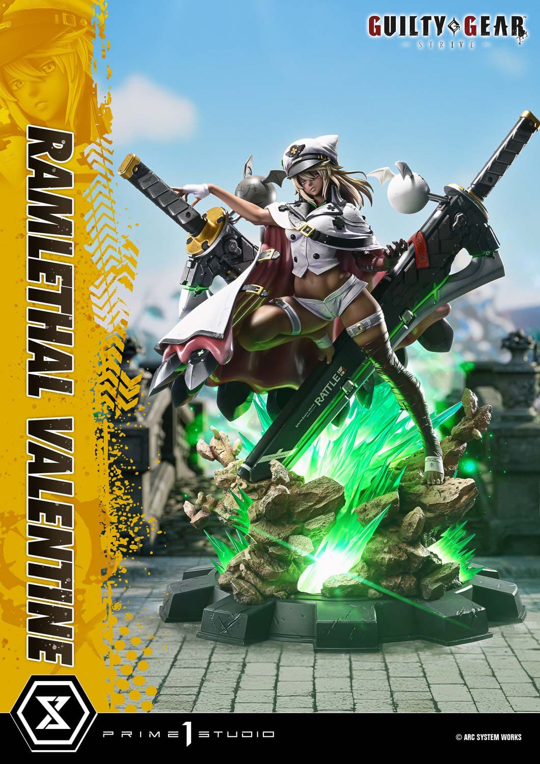 Guilty Gear: Strive: Ramlethal Valentine (Bonus Ver.): Ultimate Premium Masterline 1/4 Scale Limited Edition Statue - Prime 1 Studio Statues