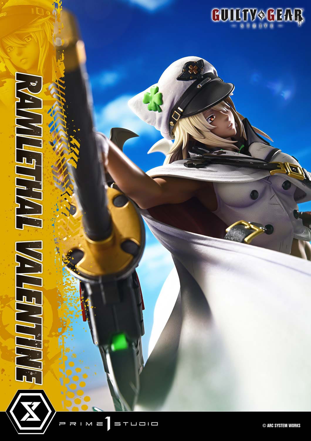 Guilty Gear: Strive: Ramlethal Valentine (Bonus Ver.): Ultimate Premium Masterline 1/4 Scale Limited Edition Statue - Prime 1 Studio Statues