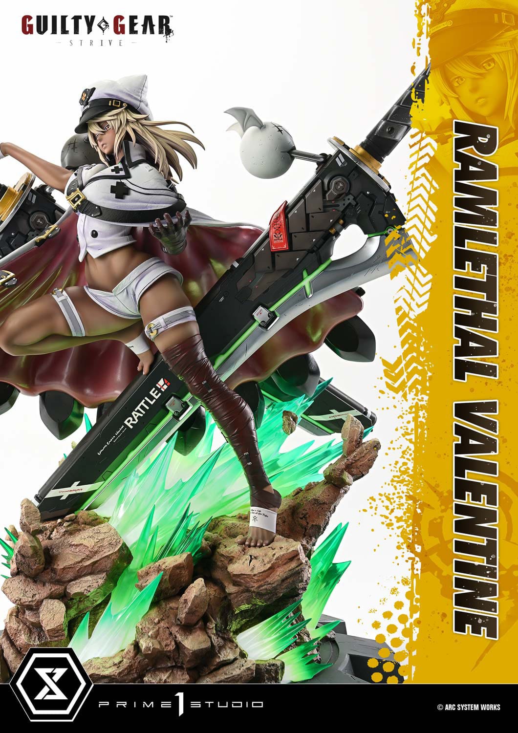 Guilty Gear: Strive: Ramlethal Valentine: Ultimate Premium Masterline 1/4 Scale Statue - Prime 1 Studio Statues