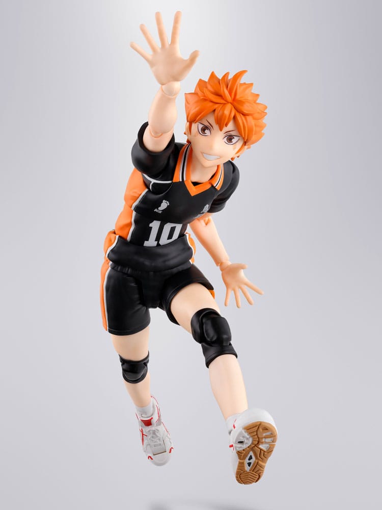 Haikyu!! S.H.Figuarts Action Figure Shoyo Hinata 14 cm - Bandai Tamashii Nations Action Figures