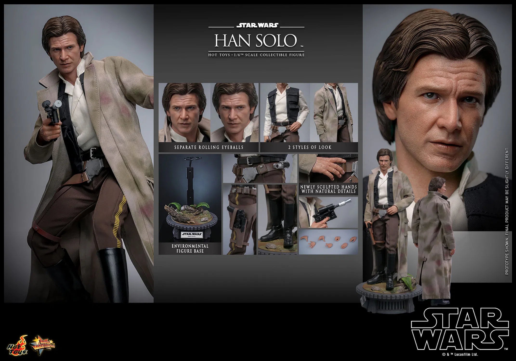 Han Solo: Star Wars: Return Of The Jedi: Hot Toys Hot Toys