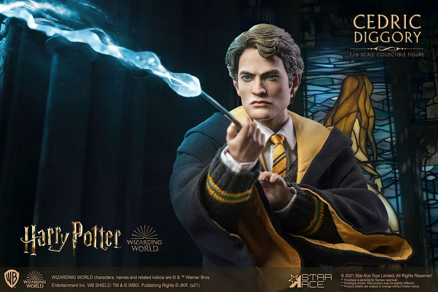 Harry Potter & The Goblet Of Fire: Cedric Diggory: Deluxe: Sixth Scale Figure Star Ace