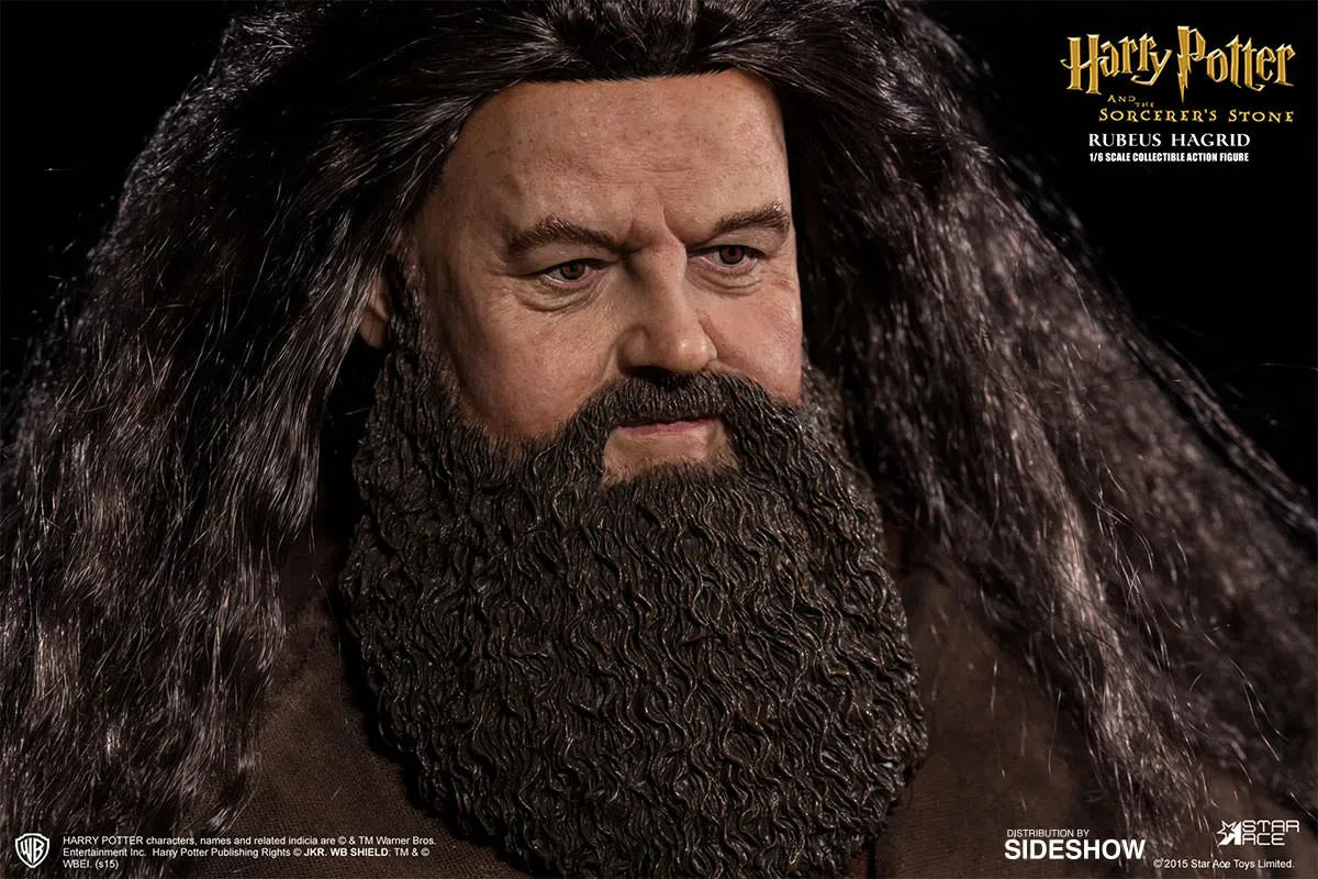 Harry Potter & The Sorcerers Stone: Rubeus Hagrid Deluxe: Sixth Scale Star Ace