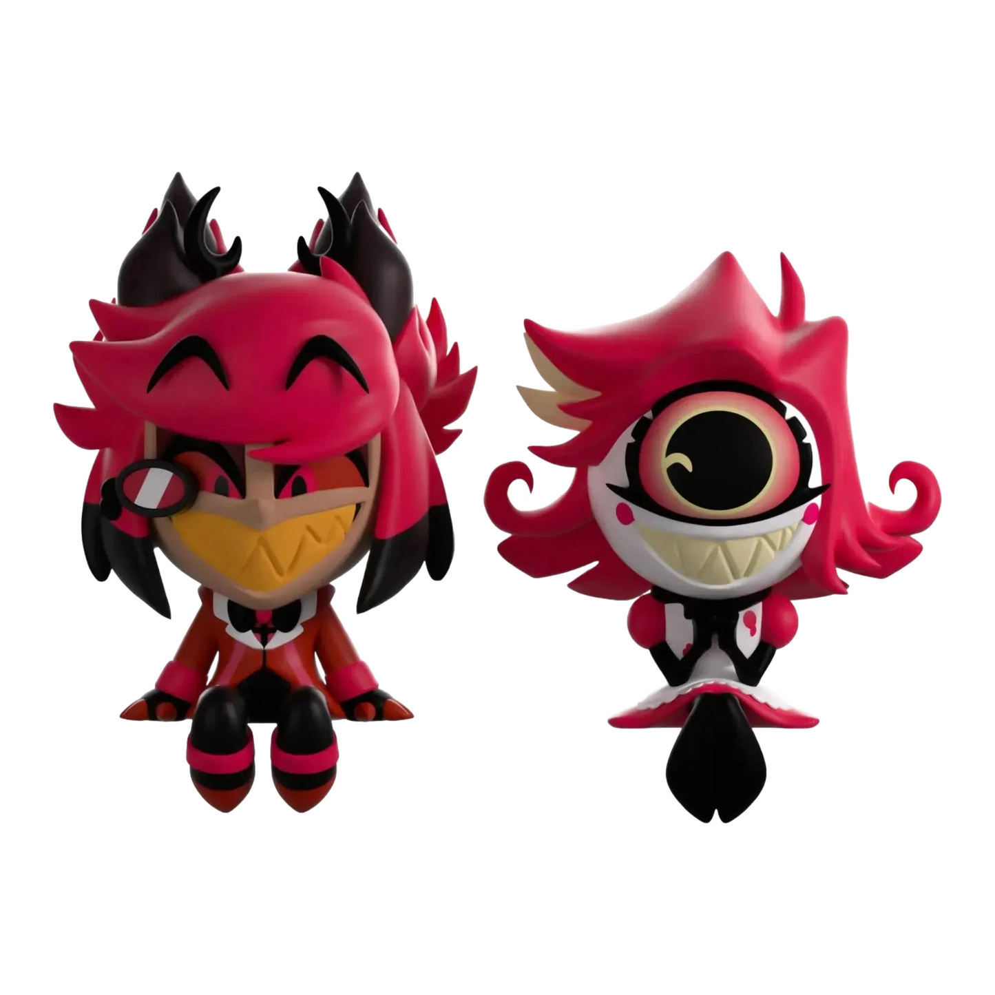 Hazbin Hotel: Alastor and Niffty Monitor Buddiez: Vinyl Figure - YouTooz Vinyl Figure
