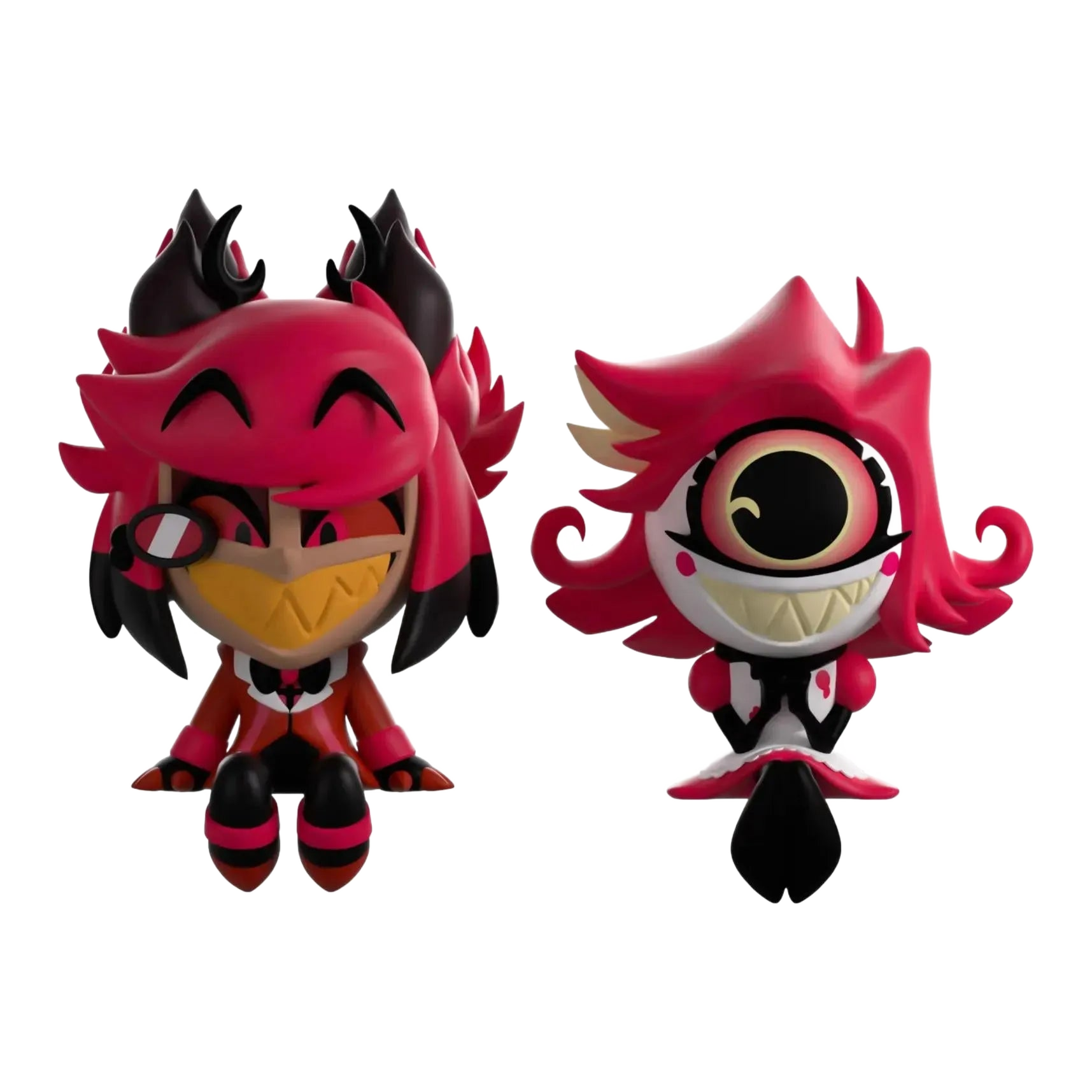 Hazbin Hotel: Alastor and Niffty Monitor Buddiez: Vinyl Figure - YouTooz Vinyl Figure