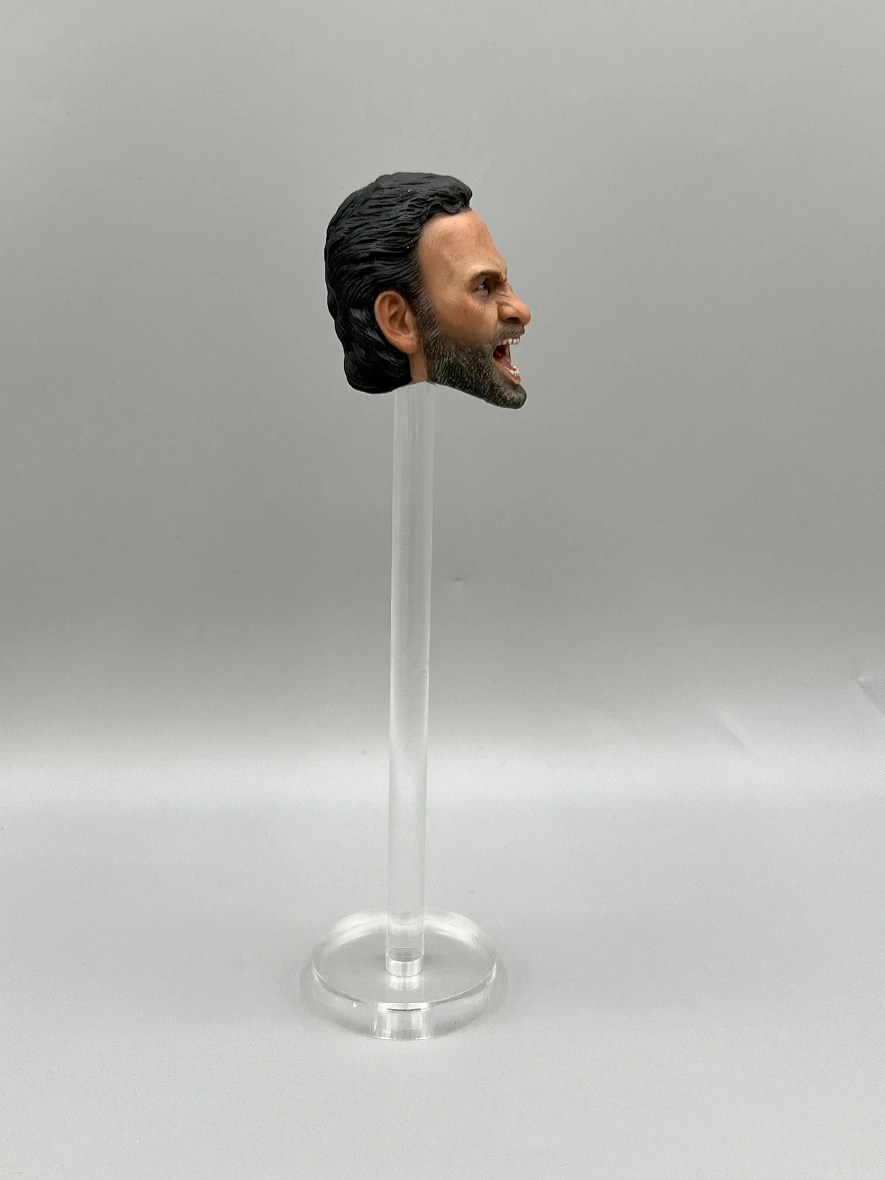 Headsculpt: Custom: Rick Grimes Planet Action Figures