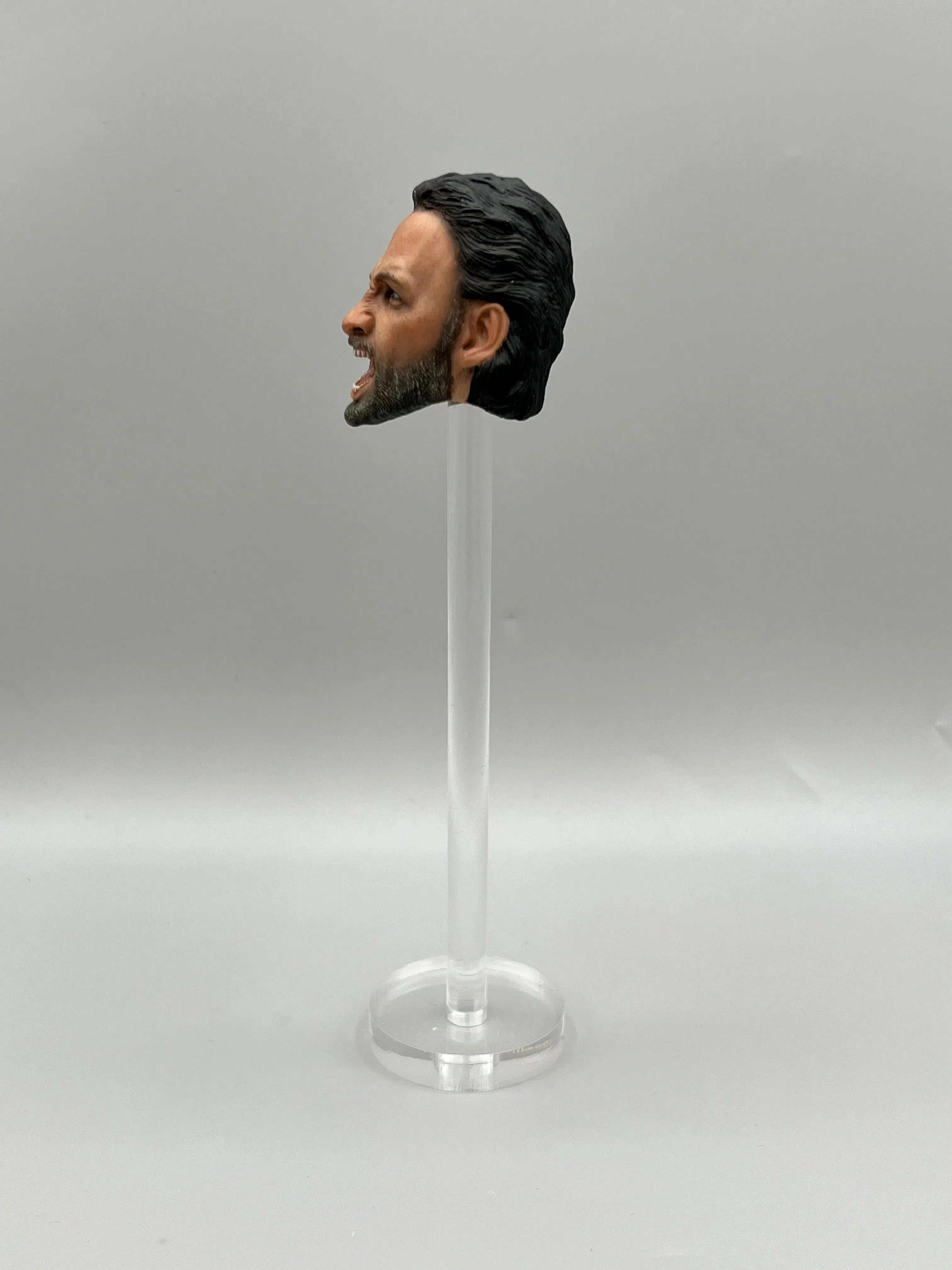 Headsculpt: Custom: Rick Grimes Planet Action Figures