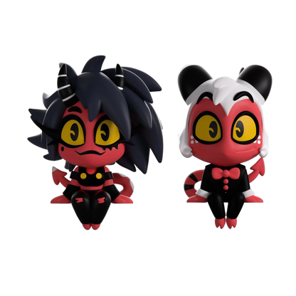 Helluva Boss: Millie & Moxxie Monitor Buddiez: Vinyl Figures - YouTooz Vinyl Figure