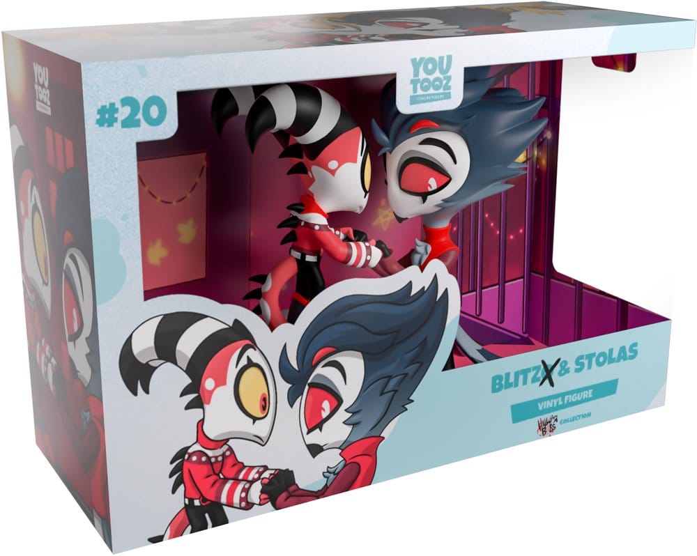 Helluva Boss Vinyl Figure Blitzo & Stolas 12 cm - Youtooz Statues