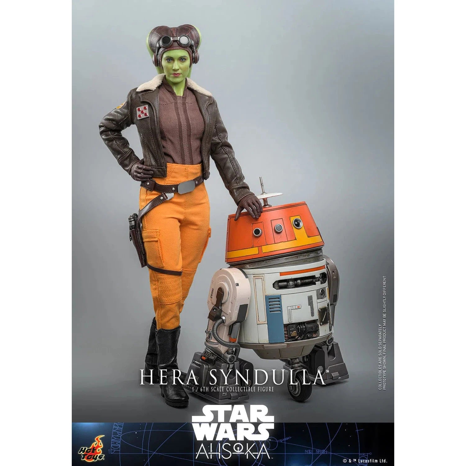 Hera Syndulla: Star Wars: Ahsoka: Hot Toys by Hot Toys – Action Figure, [scale], UK stockist Planet Action Figures