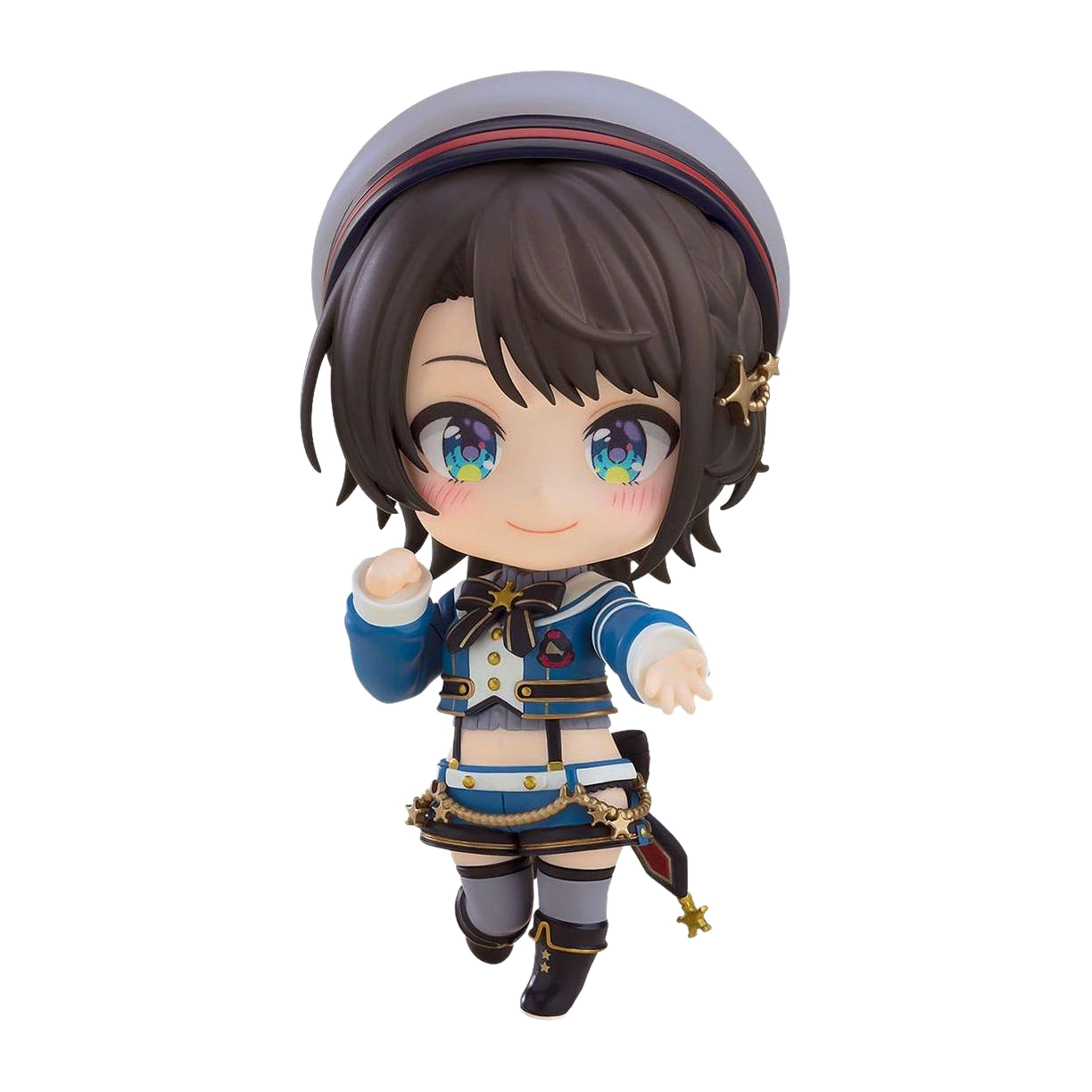 Hololive Production Nendoroid Action Figure Oozora Subaru: Suspender Outfit Ver. 10 cm - Good Smile Company Action Figures