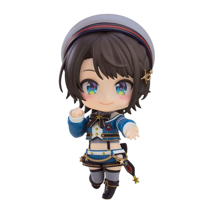 Hololive Production Nendoroid Action Figure Oozora Subaru: Suspender Outfit Ver. 10 cm - Good Smile Company Action Figures