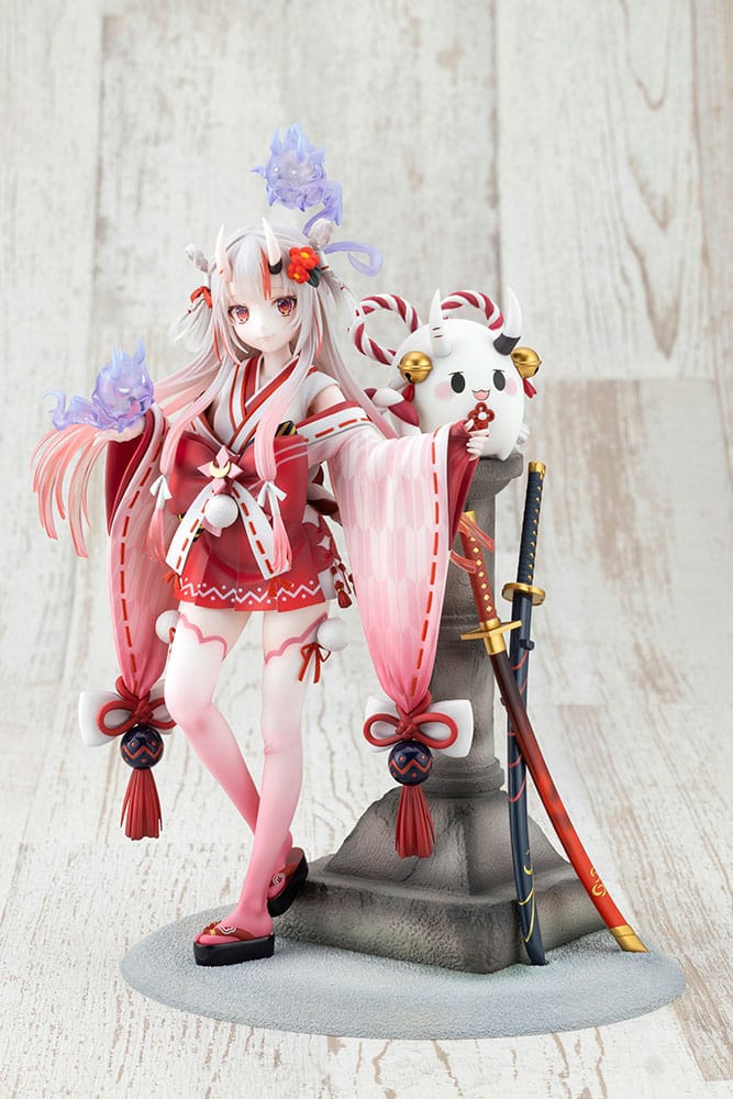 Hololive Production PVC Statue 1/7 Nakiri Ayame Shrine Maiden Fortune Outfit Ver. 26 cm - Kotobukiya Statues & Busts