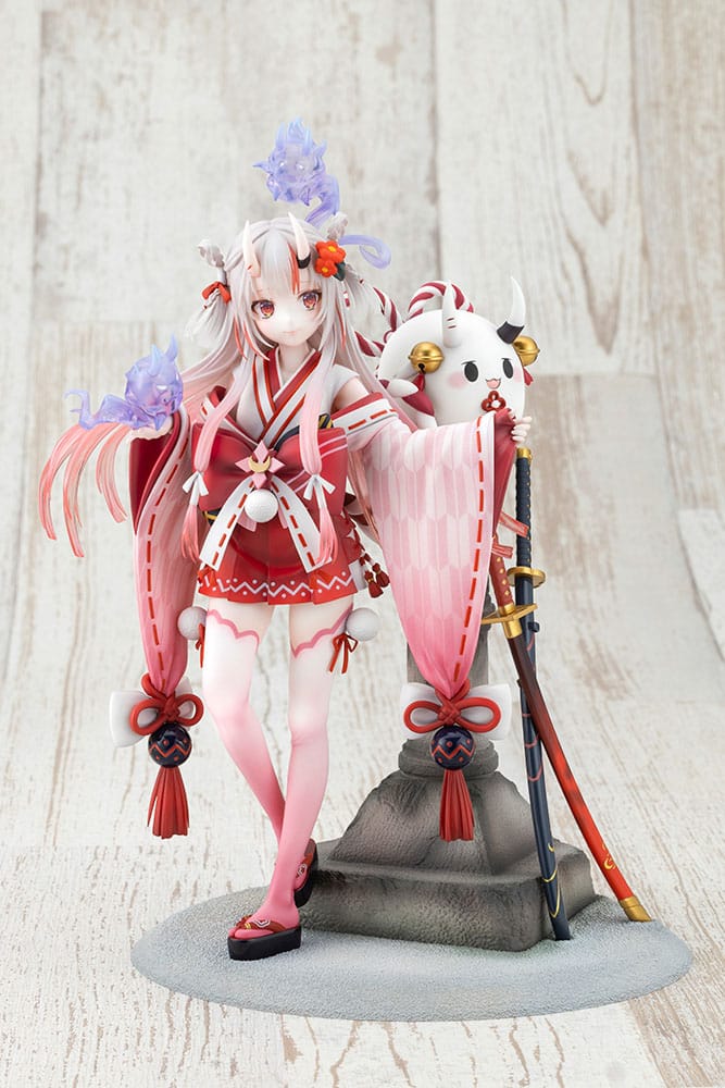 Hololive Production PVC Statue 1/7 Nakiri Ayame Shrine Maiden Fortune Outfit Ver. 26 cm - Kotobukiya Statues & Busts