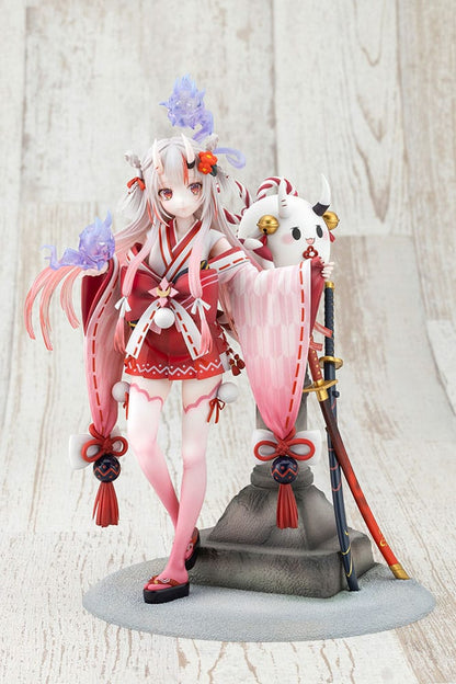 Hololive Production PVC Statue 1/7 Nakiri Ayame Shrine Maiden Fortune Outfit Ver. 26 cm - Kotobukiya Statues & Busts
