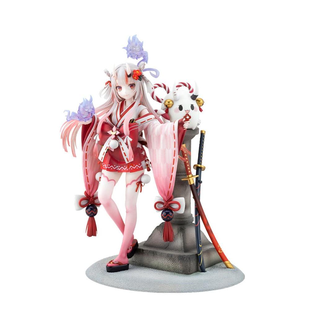 Hololive Production PVC Statue 1/7 Nakiri Ayame Shrine Maiden Fortune Outfit Ver. 26 cm - Kotobukiya Statues & Busts