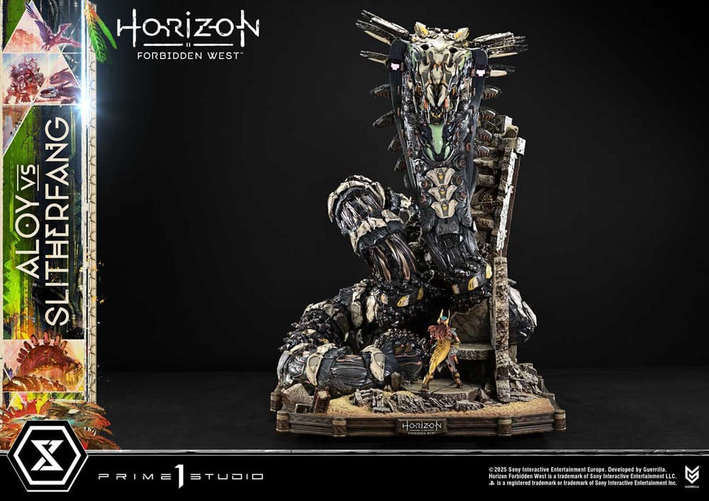 Horizon Forbidden West Ultimate Diorama Masterline Series Statue Aloy vs. The Slitherfang 82 cm - Prime 1 Studio Statues & Busts