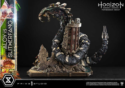 Horizon Forbidden West Ultimate Diorama Masterline Series Statue Aloy vs. The Slitherfang 82 cm - Prime 1 Studio Statues & Busts