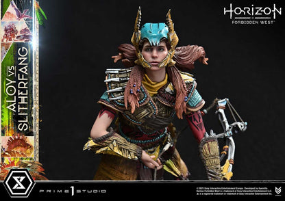 Horizon Forbidden West Ultimate Diorama Masterline Series Statue Aloy vs. The Slitherfang 82 cm - Prime 1 Studio Statues & Busts