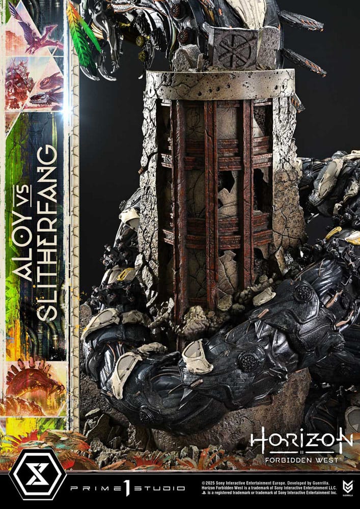 Horizon Forbidden West Ultimate Diorama Masterline Series Statue Aloy vs. The Slitherfang Bonus Version 82 cm - Prime 1 Studio Statues & Busts