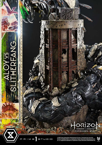Horizon Forbidden West Ultimate Diorama Masterline Series Statue Aloy vs. The Slitherfang Bonus Version 82 cm - Prime 1 Studio Statues & Busts