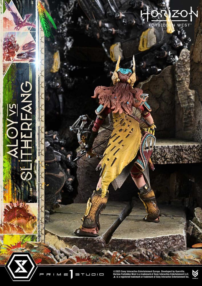 Horizon Forbidden West Ultimate Diorama Masterline Series Statue Aloy vs. The Slitherfang Bonus Version 82 cm - Prime 1 Studio Statues & Busts