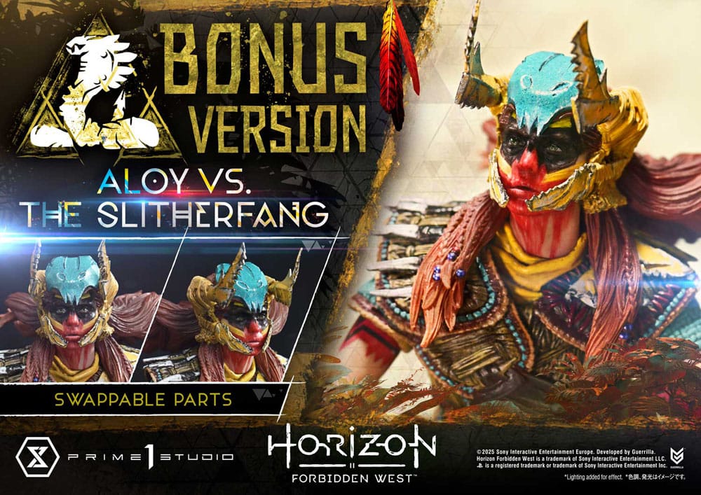 Horizon Forbidden West Ultimate Diorama Masterline Series Statue Aloy vs. The Slitherfang Bonus Version 82 cm - Prime 1 Studio Statues & Busts