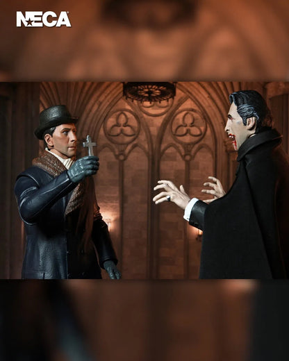 Horror Of Dracula: (1958): Van Helsing: Ultimate 7 Inch: Action Figure: Crushed Box Corner - Neca Action Figure