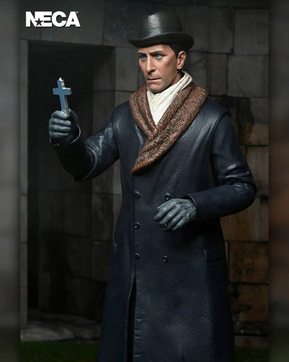 Horror Of Dracula: (1958): Van Helsing: Ultimate 7 Inch: Action Figure: Crushed Box Corner - Neca Action Figure
